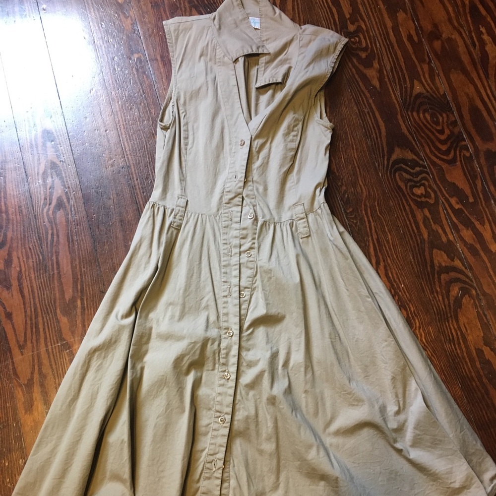 Aqua day dress